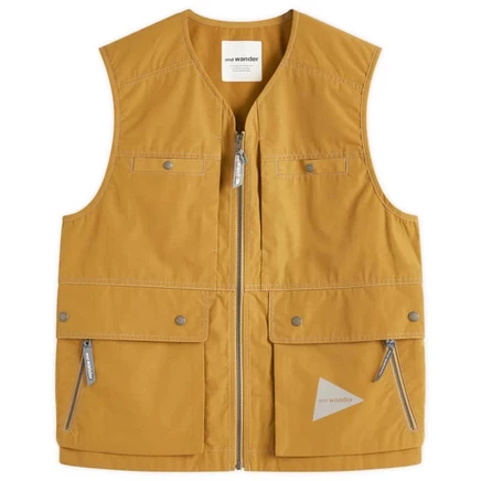 Мужской жилет And Wander Tough Aramid, верблюжий