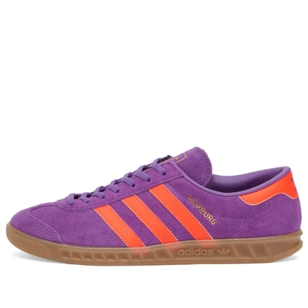Женские кроссовки Adidas Hamburg W, фиолетовый/красный