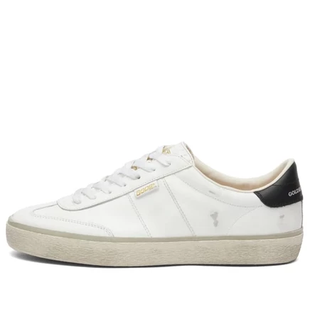 Мужские кроссовки Golden Goose Soul-Star, бело-черные