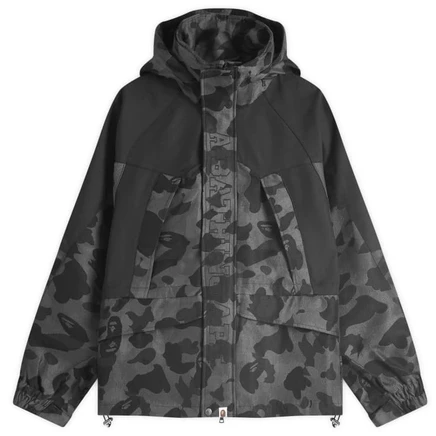Мужская сноубордическая куртка A Bathing Ape, черная