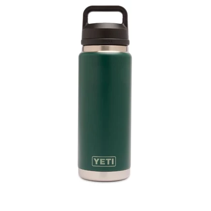 Термобутылка Yeti Rambler 769 мл, черно-зеленая