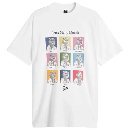 Футболка Patta Many Moods white