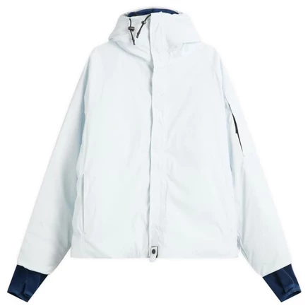 Мужская стеганая куртка Stone Island Thermosensitive Ice термочувствительная, небесно-голубая