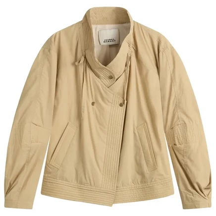 Женская куртка isabel marant theresa, песочная