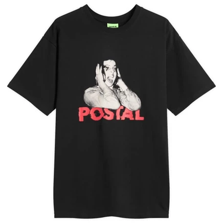Мужская футболка Postal Hear No Postal, черная