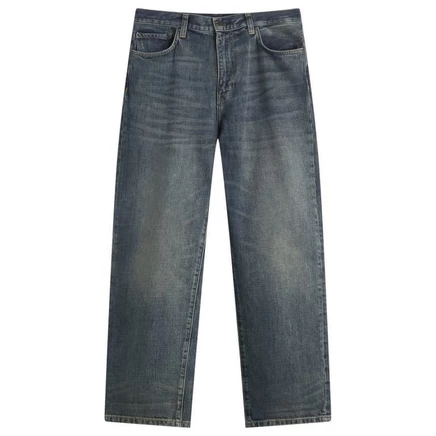 Мужские джинсы Carhartt WIP Aaron зауженные, синие