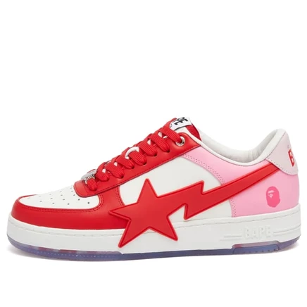 Мужские кроссовки A Bathing Ape Bape Sta OS, розовые