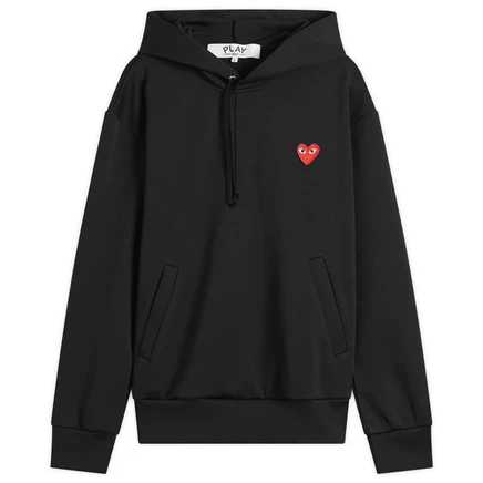Мужское худи Comme des Garçons Play, черное