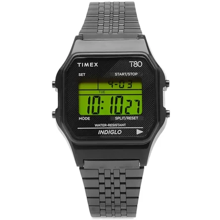 Мужские цифровые часы Timex Archive T80, черные