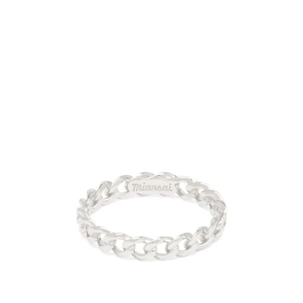 Мужское кольцо Miansai Cuban Link, серебристое