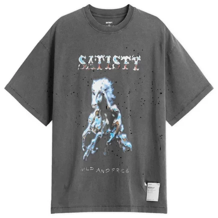 Мужская футболка Satisfy MothTech, черная