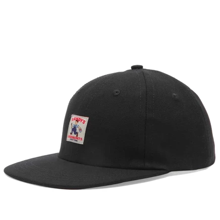 Мужская кепка Randy's Garments 5 Panel, черная