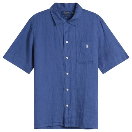 Мужская рубашка Polo Ralph Lauren Classic, голубая