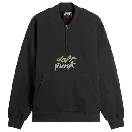 Мужской свитшот Pleasures Primetime Quarter Zip, черный