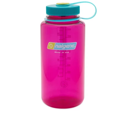 Бутылка Nalgene Wide Mouth Tritan Sustain 1 л, баклажановая