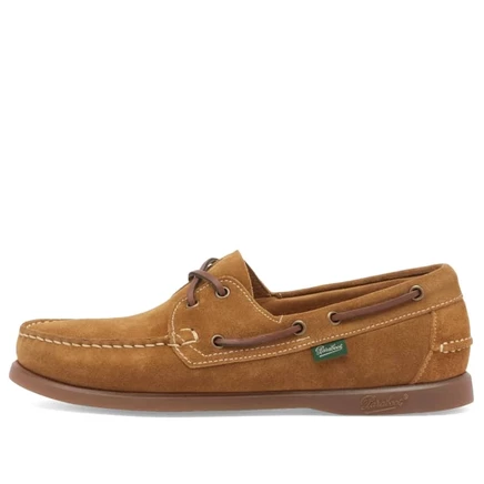 Мужские топсайдеры paraboot barth velvet, песочные