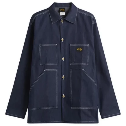 Мужская джинсовая куртка Stan Ray Denim Shop, индиго