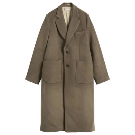 Мужское пальто Our Legacy Robe из шерсти, зеленое