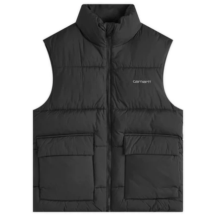 Мужской стеганый жилет Carhartt WIP Springfield, черный/серый