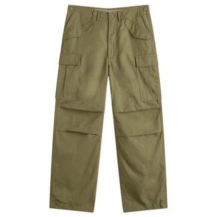 Мужские брюки-карго Maharishi Hemp M65, оливковые