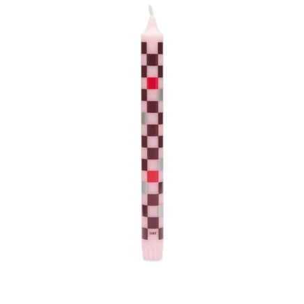 Свеча HAY Pattern «Check», многоцветная