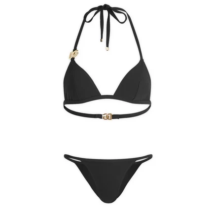 Мужское бикини Dolce & Gabbana Logo Triangle, черное