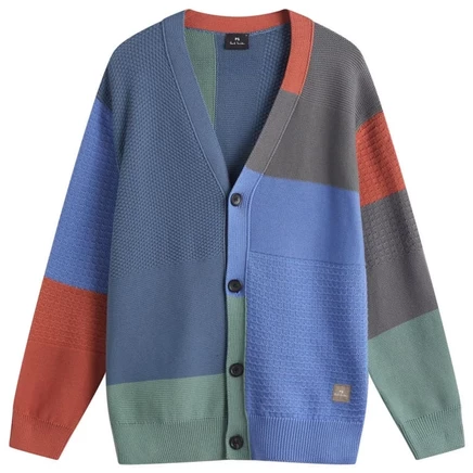 Мужской кардиган Paul Smith Patchwork, разноцветный