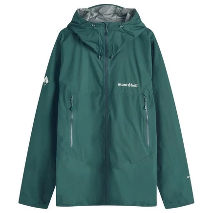 Дождевая треккинговая куртка Montbell pine green
