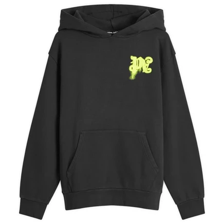 Мужское худи Palm Angels Pencil Popover, черное