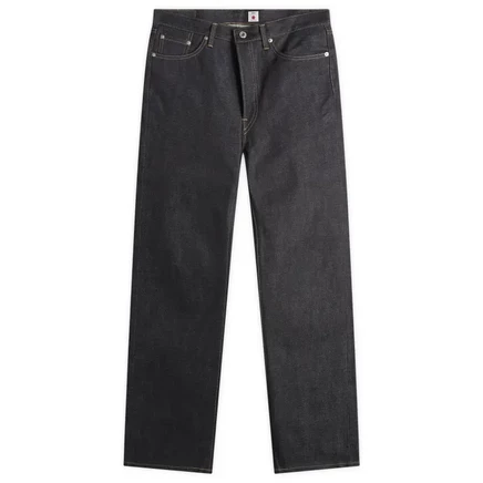 Мужские джинсы Edwin Regular Straight непромытые, синие