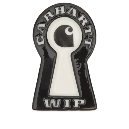 Подставка для конусов благовоний Carhartt WIP Locked Cone, керамическая, бело-черная