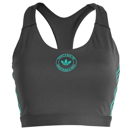 Женский бралетт Adidas Sporty & Rich, антрацитовый