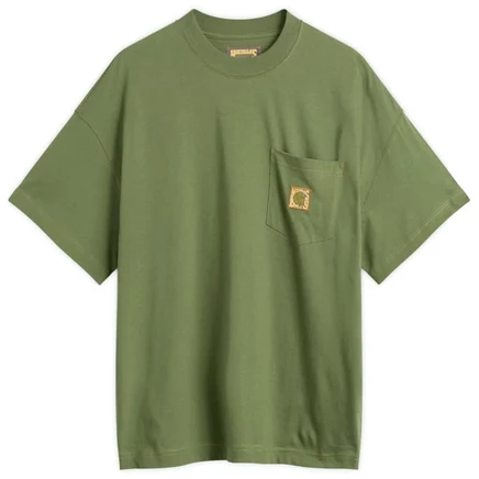 Мужская футболка Carhartt WIP x Daley, зеленая