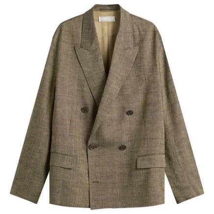 Мужской блейзер Our Legacy Halt Soft Weave, коричневый