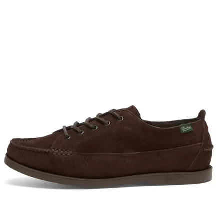 Мужские туфли Paraboot Malibu, шоколадный нубук