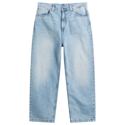 Мужские джинсы Carhartt WIP Brandon свободного кроя, синие выцветшие