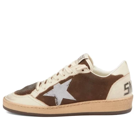 Кроссовки Golden Goose Ballstar, коричневый, бежевый, белый