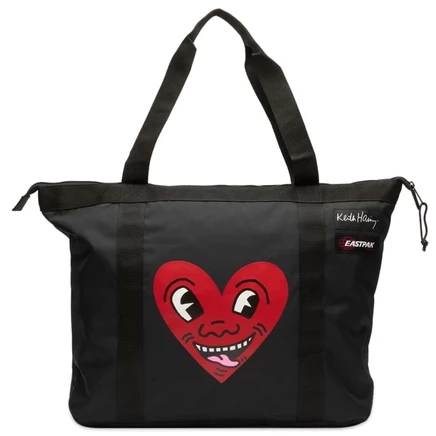 Мужская сумка-тоут Eastpak x Keith Haring, черная