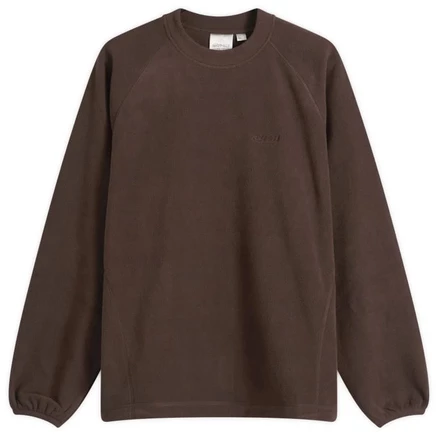 Мужской флисовый свитшот Gramicci Thermal Fleece, табачный