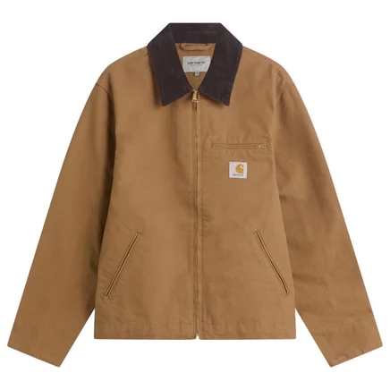 Мужская рубашечная куртка Carhartt WIP Detroit, коричневая