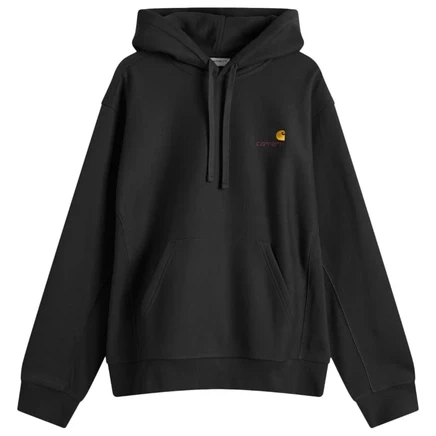 Мужская толстовка Carhartt WIP American Script, черная