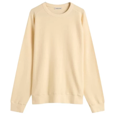 Вафельная толстовка YMC Almost Grown off white