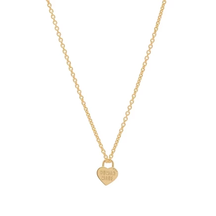 Мужское ожерелье HUMAN MADE Heart позолоченное, золотистое