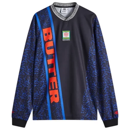 Мужская майка Butter Goods x Umbro, черно-синяя