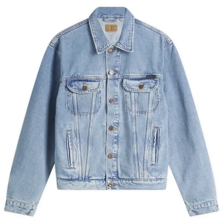 Мужская джинсовая куртка Nudie Jeans Co Danny, голубая