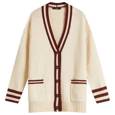 Женский кардиган Weekend by Max Mara Vicolo, бордовый
