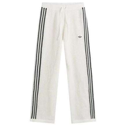 Женские спортивные штаны Adidas Crochet, молочно-белые