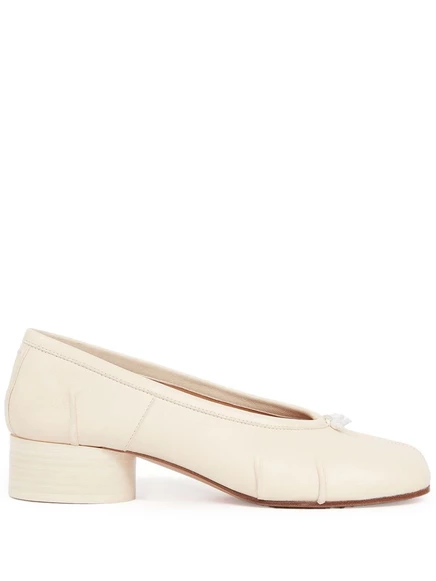 Женские туфли Maison Margiela Tabi 30 мм, белые