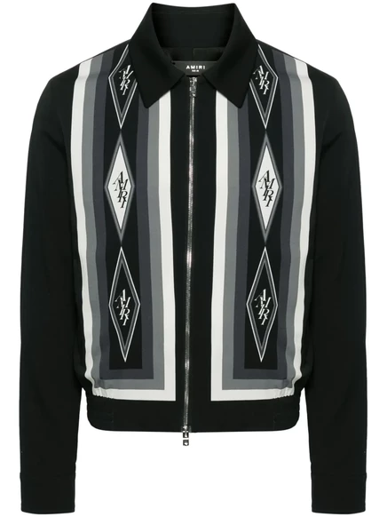 Куртка-бомбер с логотипом AMIRI black