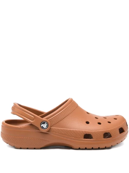 Сабо Crocs с перфорированным ремешком на спине brown